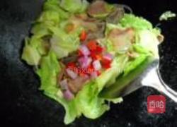 腊肉包菜炖薯粉的做法图解9
