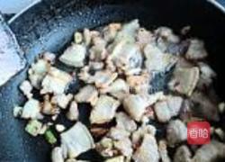 蒜苗香煎肉的做法图解8
