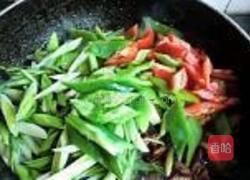 蒜苗香煎肉的做法图解13