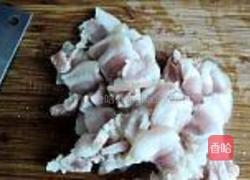 蒜苗香煎肉的做法图解5