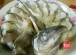 淸蒸草鱼的做法图解8