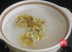 薄荷金银花粥的做法图解3