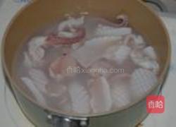 爆炒鱿鱼卷的做法图解3