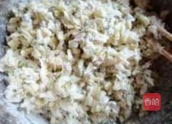 蒜香麻酱槐花的做法图解3