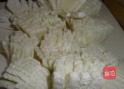 干贝丝浇冬瓜菊的做法图解5