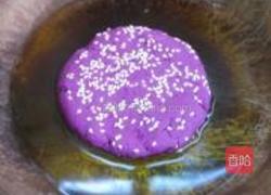 紫薯糯米豆沙饼的做法图解10