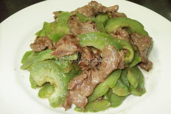 苦瓜炒牛肉