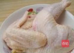 干豆角烧鸡肉的做法图解1