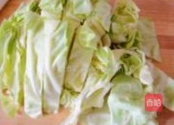 海鲜豆腐包菜的做法图解2