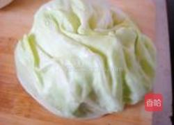 海鲜豆腐包菜的做法图解1