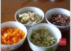 生炒糯米饭的做法图解3