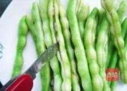 开口笑四季豆的做法图解5
