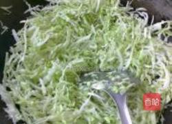 包菜腊肠饭的做法图解8