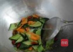 黄瓜炒猪肝的做法图解5