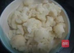 茄汁花菜炒肉片的做法图解5