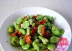 橄榄菜俏拌蚕豆的做法图解8