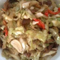 包菜炒肉片的做法[图]