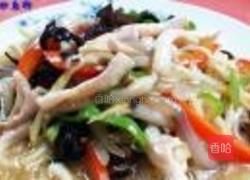 青椒茭白炒鱼柳的做法图解9