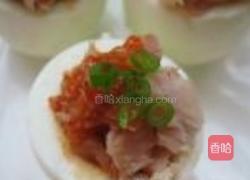 韩式金枪鱼镶蛋盅的做法图解5