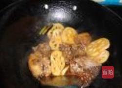 鸭肉焖莲藕的做法图解4