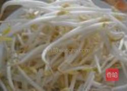 醋溜绿豆芽的做法图解1