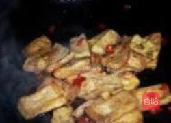 香辣大葱焖豆腐的做法图解7
