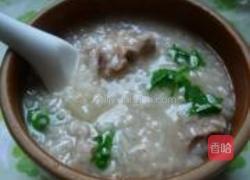 白萝卜骨头粥的做法图解7