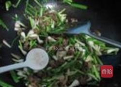 蒜苗炒鸡心的做法图解13