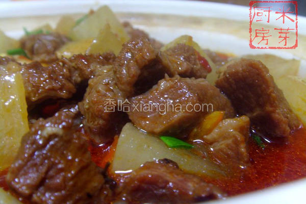 萝卜炖牛肉