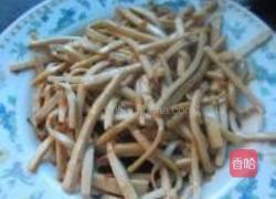 瘦肉豆腐丝的做法图解3