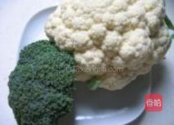 蚝油双花的做法图解1