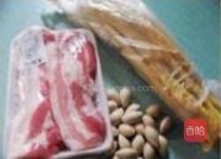 五花肉白果腐竹褒的做法图解1