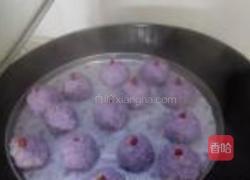 紫糯米丸子的做法图解10