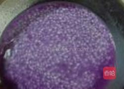 紫糯米丸子的做法图解3