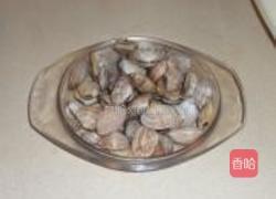 蒜香蛤蜊的做法图解1