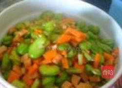 香炒蚕豆的做法图解4