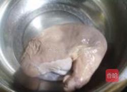白菜炒猪肚的做法图解2