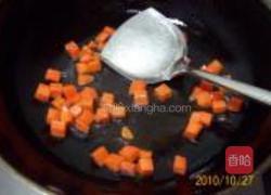 绿芥蓝蘑菇鸡丁的做法图解11