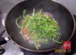 绿芥蓝蘑菇鸡丁的做法图解16