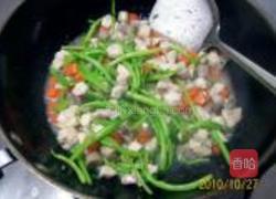 绿芥蓝蘑菇鸡丁的做法图解19