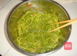 辣拌蒜苗丝的做法图解6