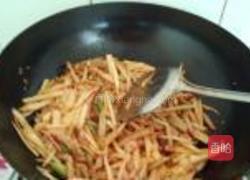 子姜红椒肉丝的做法图解5