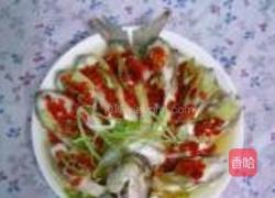 剁椒孔雀开屏鱼的做法图解13