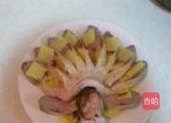 剁椒孔雀开屏鱼的做法图解8