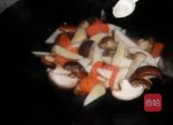 炒双菇的做法图解7