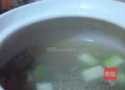 青萝卜炖排骨的做法图解6