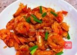 香煎大虾的做法图解4