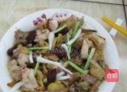 金针菜红枣蒸鸡的做法图解4