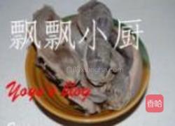 五香杭椒鸭胗的做法图解1