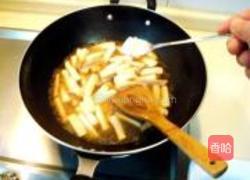 老醋炒菌菇配酸黄瓜生菜的做法图解8